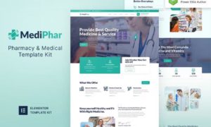 Mediphar – Pharmacy & Medical Elementor Template Kit