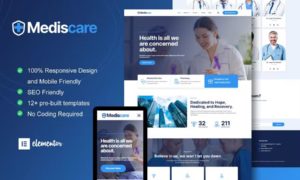 MedisCare – Medical Service Elementor Template Kit