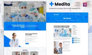 Medita – Medical Service Elementor Template Kit