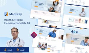 Mediway – Health & Medical Elementor Template Kit