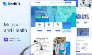 MedKit – Health & Medical Elementor Template Kit