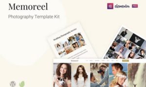 Memoreel – Photography Template Kit