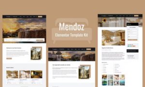 Mendoz – Hotel & Travel Template Kit