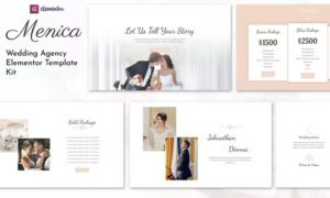 Menica – Wedding Elementor Template Kit