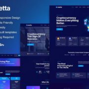 Metta – Cryptocurrency Blockchain & Bitcoin Elementor Template Kit