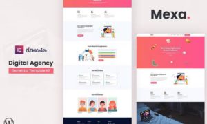 Mexa – Digital Agency Elementor Template Kit