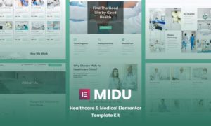 Midu – Healthcare & Medical Elementor Template Kit