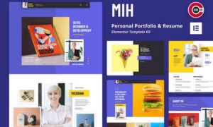 MIH – Personal Portfolio & Resume Template Kit