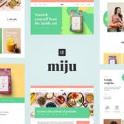 Miju – Conscious Product Elementor Template Kit