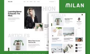 Milan – Blog & Magazine Elementor Template Kit