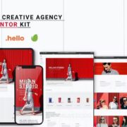 Milan – Creative Agency Elementor Template Kit