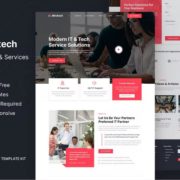 Mindtech – IT Solutions & Services Company Elementor Template Kit