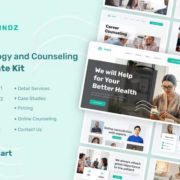 Mindz – Psychology & Counseling Elementor Template Kit
