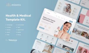 Minera | Skincare & Dermatology Elementor Template Kit