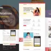Minerva – Public Relation & Creative Agency Elementor Template Kit