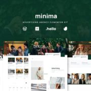 Minima – Advertising & Business Agency Elementor Template Kit
