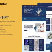 MisterNFT – NFT Portfolio Elementor Template Kit