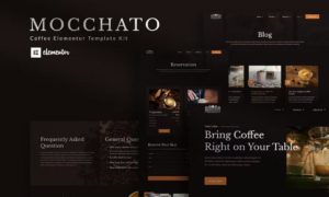 Mocchato – Coffee Shop Elementor Template Kit