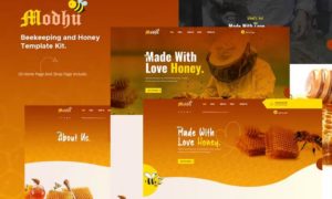 Modhu – Beekeeping & Honey Elementor Template Kit