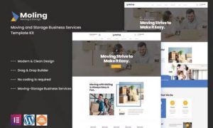 Moling – Moving and Storage Business Services Template Kit