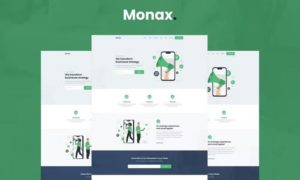 Monax – Saas & Startup Elementor Template Kit