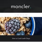 Moncler – Food Blog Elementor Template Kit
