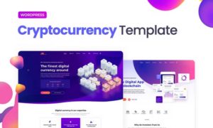 Moneer – Cryptocurrency Elementor Template Kit