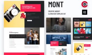 Mont – Agency Elementor Template kit