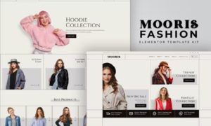 Mooris – WooCommerce Fashion Elementor Template Kit