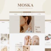 Moska – Fashion Jewelry Store WooCommerce Elementor Template Kit