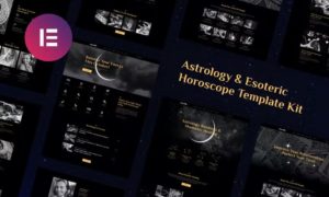 Mystik | Astrology & Esoteric Horoscope Elementor Template Kit