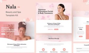 Nala – Beauty & Spa Template Kit