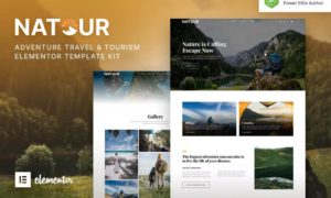 Natour – Adventure Travel & Tourism Elementor Template Kit