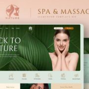 Nature – Spa & Massage Elementor Template Kit