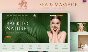 Nature – Spa & Massage Elementor Template Kit