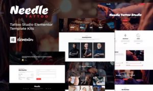 Needle – Tattoo Studio Elementor Template Kit