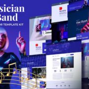 Neyla – Musician & Band Elementor Template Kit