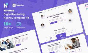 Nirmala – Digital Marketing Agency Elementor Template Kit