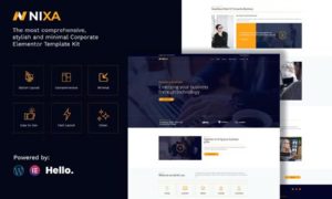 Nixa – Business & Services Elementor Template Kit