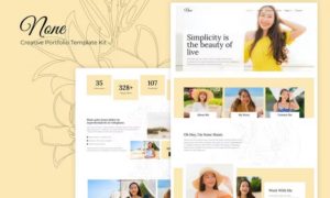 None – Stylish Fashion Elementor Template Kit