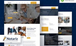 Notariz – Notary Public & Legal Services Elementor Template Kit