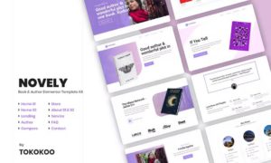 Novely | Book Store Elementor Template Kit