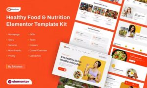 Nutritum | Healthy Food & Nutrition Elementor Template Kit