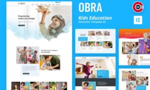 Obra – Kids Education & School Template Kit