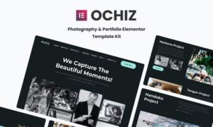 Ochiz – Photography & Portfolio Elementor Template Kit