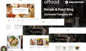 Offood – Recipe & Food Blog Elementor Template Kit