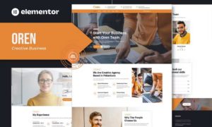 Oren – Creative Business Elementor Template Kit