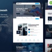 Otowash – Car Washing & Cleaning Services Elementor Template Kit