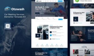 Otowash – Car Washing & Cleaning Services Elementor Template Kit