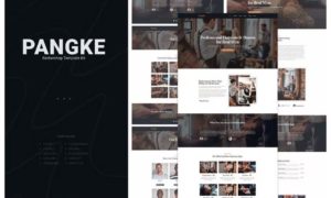 Pangke – Barbershop Template Kit